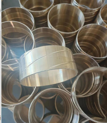 ZXB600 Oil Grooved bronze Copper alloy Bearing Double helix bushing